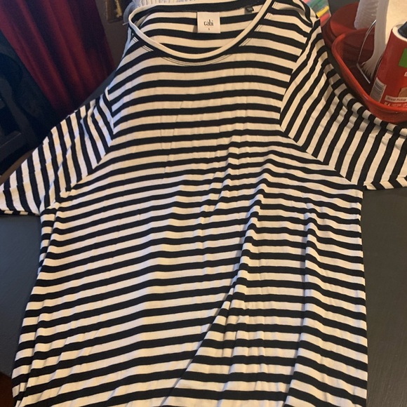 Cabi Bistro Striped Top - Picture 2 of 9